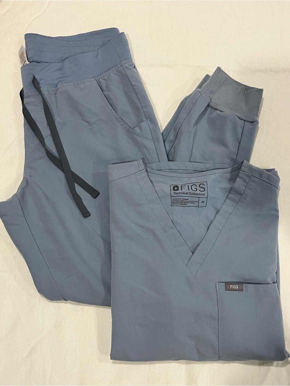 FIGS Scrub Set Medium Dusty Blue